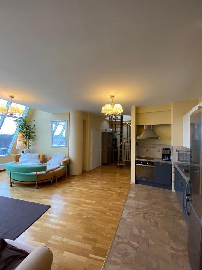 Riga Centre , Skyloft Apartment 178M2 Kültér fotó